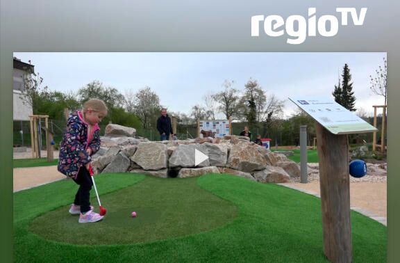 Regio TV über die Eröffnung des Adventure Golf Vaihingen