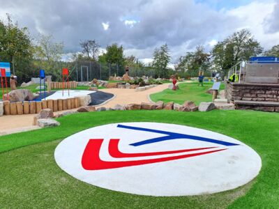 Der TV Vaihingen/Enz betreibt die Adventure Golf Anlage